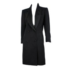 Tuxedo Coat Dress / YSL-1050