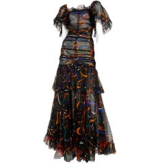 Organza Gown / YSL-1076