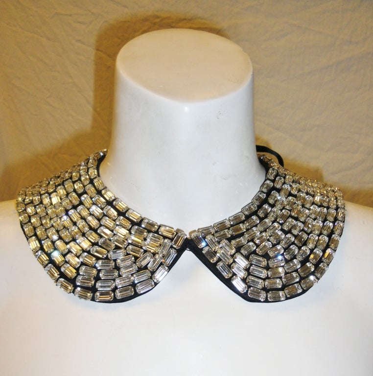 Women's Geoffrey Beene Crystal Collar Necklace