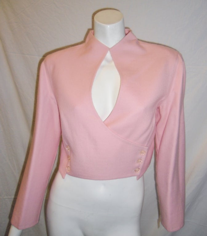 PINK Geoffrey Beene Bolero Jacket