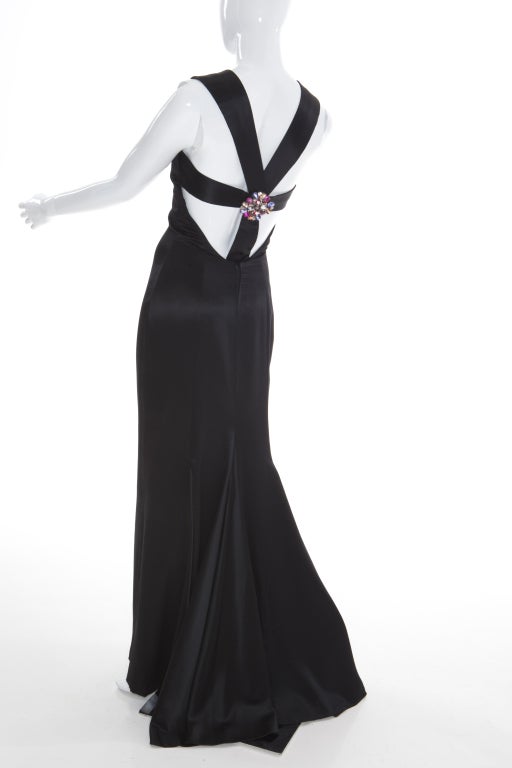 Women's AUTH CHRISTIAN LACROIX HAUTE COUTURE EVENING GOWN FOR PATOU