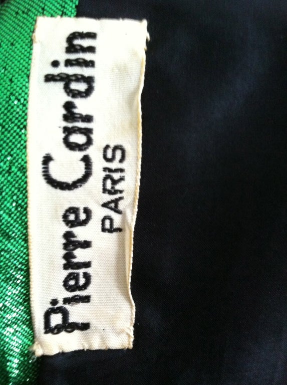 Women's RARE MID 1970's PIERE CARDIN PARTY MINI DRESS