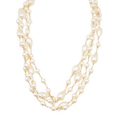 Chanel, 1994, Baroque Faux Pearls Important Sautoir