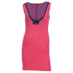 Yves Saint Laurent Rive Gauche 1970S Mini Dress