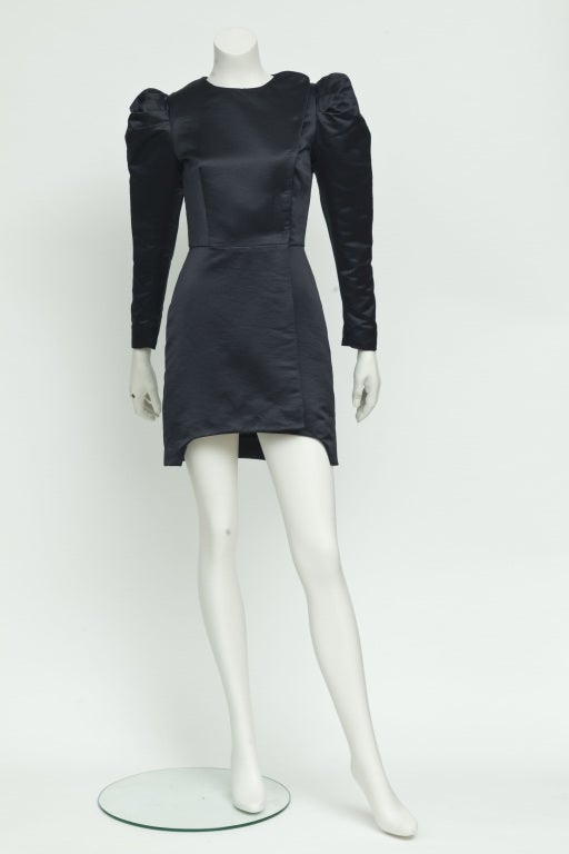 Women's Yves Saint Laurent by Stefano Pilati Black Cocktail Dress
