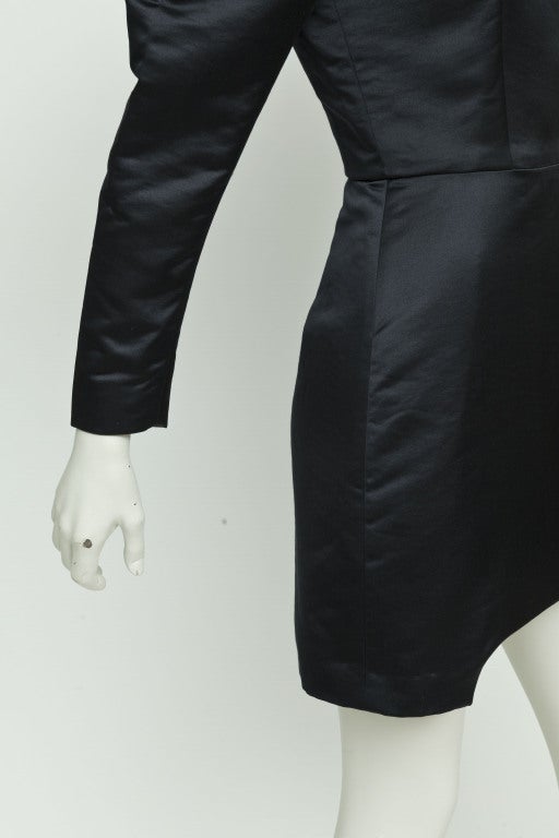 Yves Saint Laurent by Stefano Pilati Black Cocktail Dress 2