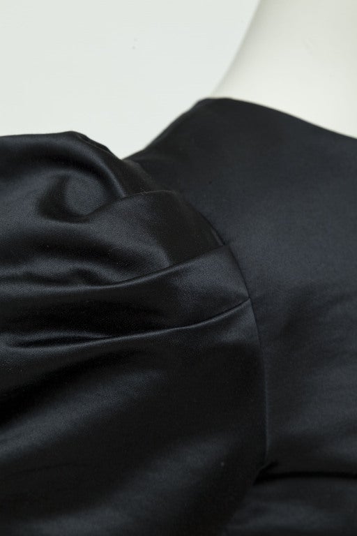 Yves Saint Laurent by Stefano Pilati Black Cocktail Dress 3