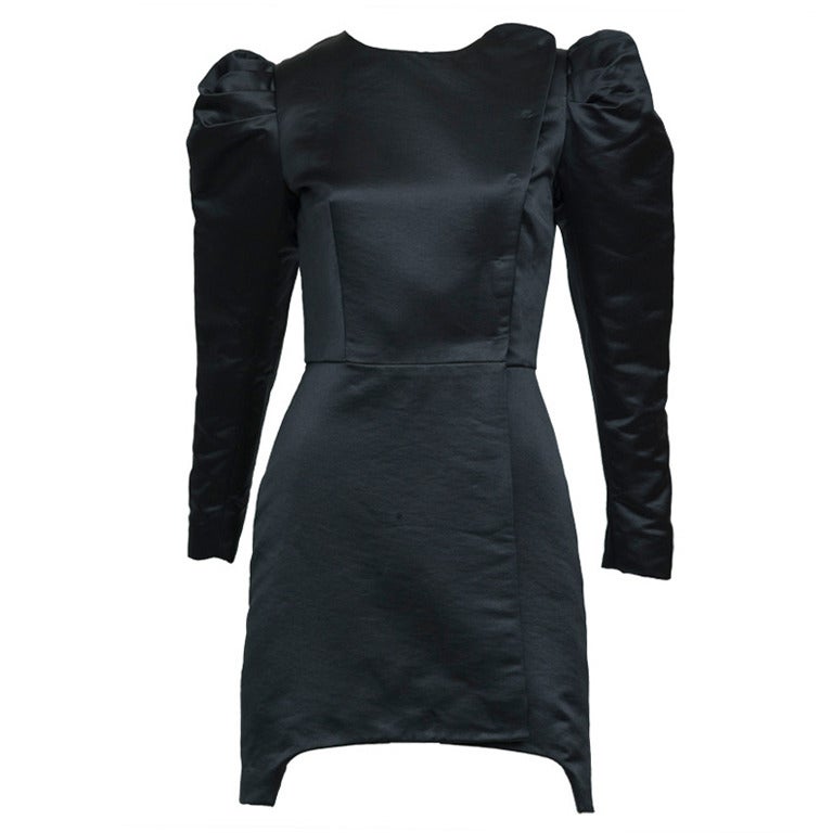 Yves Saint Laurent by Stefano Pilati Black Cocktail Dress
