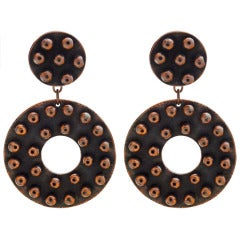 Scooter Copper Earrings from Paris 4