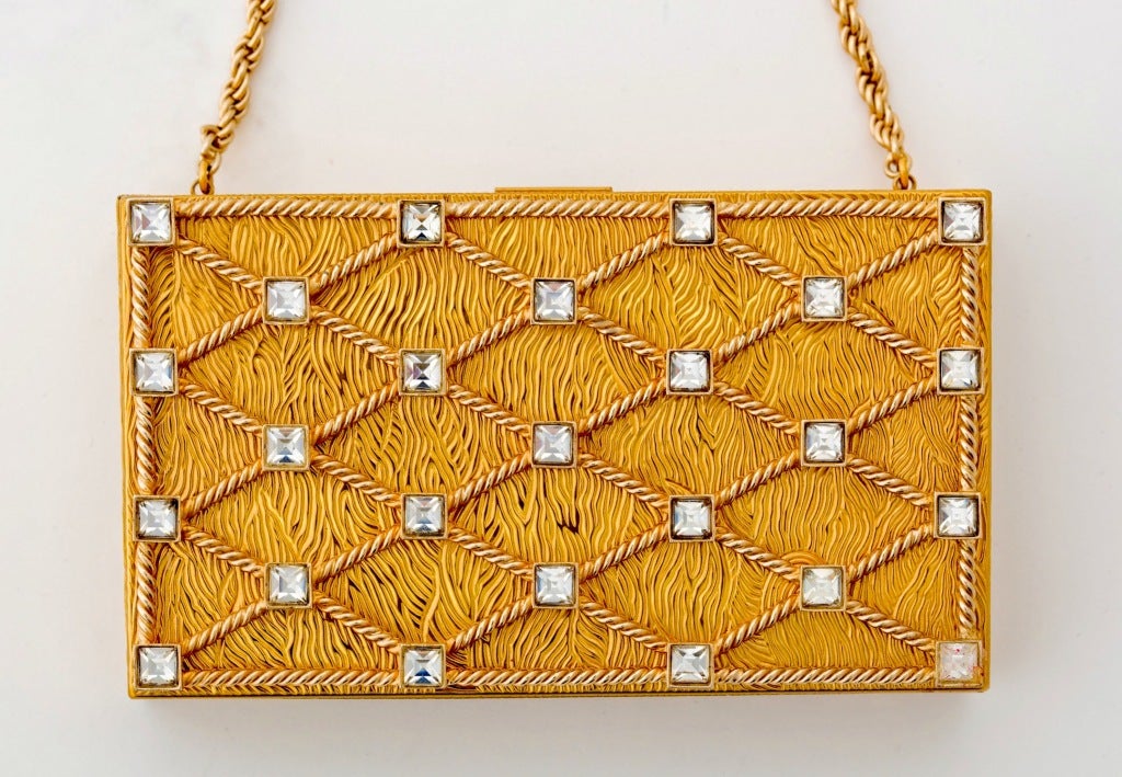 Atemberaubende Minaudiere-Abendtasche von Evans Damen
