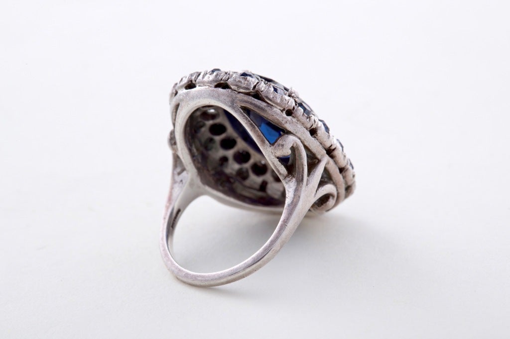 Women's A Stunning Art Deco Cocktail Ring