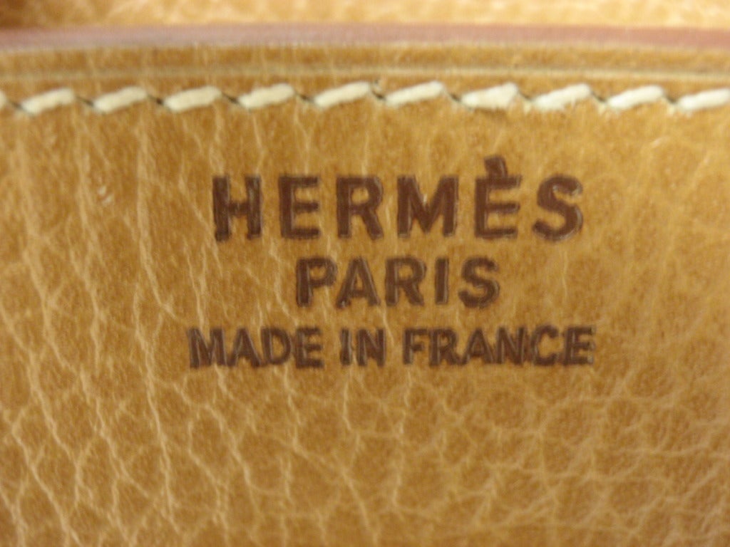 HERMES Gold Togo Birkin Leather Handbag at 1stdibs  