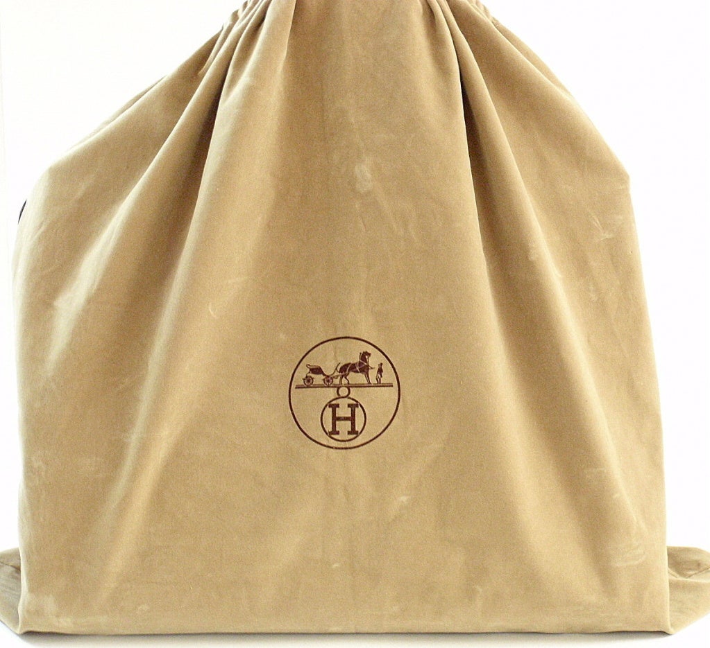 HERMES Birkin 40cm Black Togo Leather Handbag from 2002 6