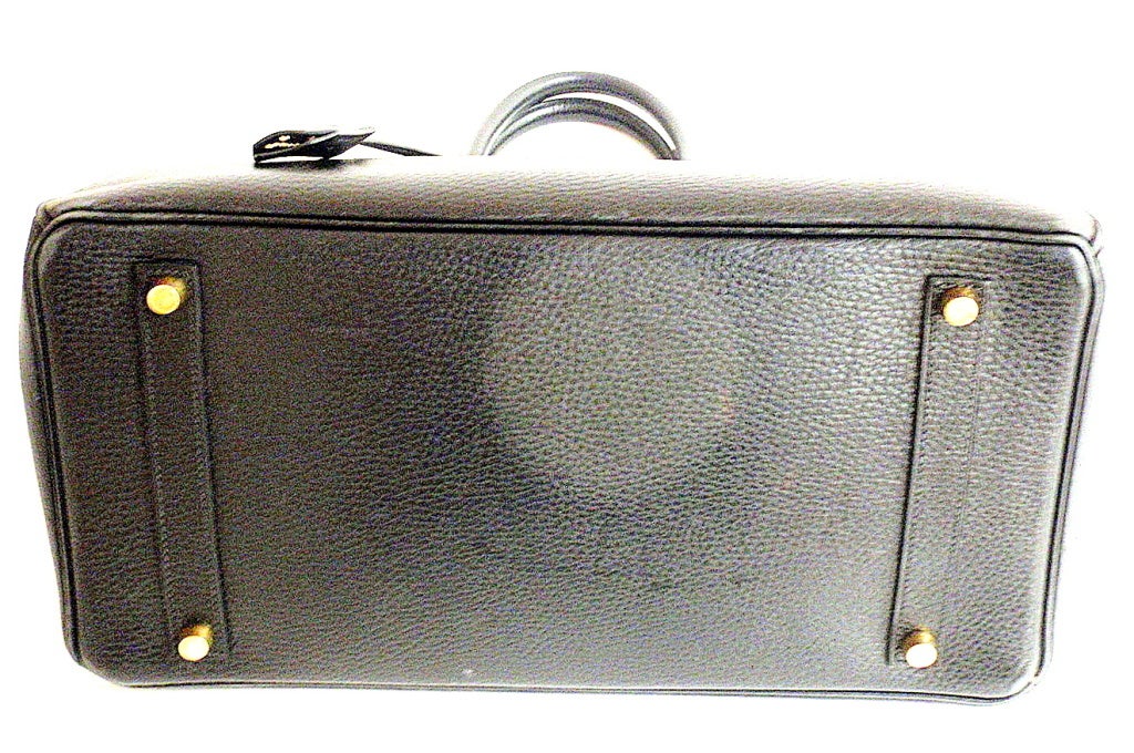 Hermes Bolso Birkin Ardennes Negro 35cm, Año 2002 4