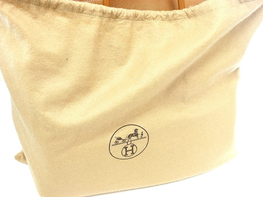 HERMES Birkin 40cm Gold Courchevel Leather Handbag from 1999 7