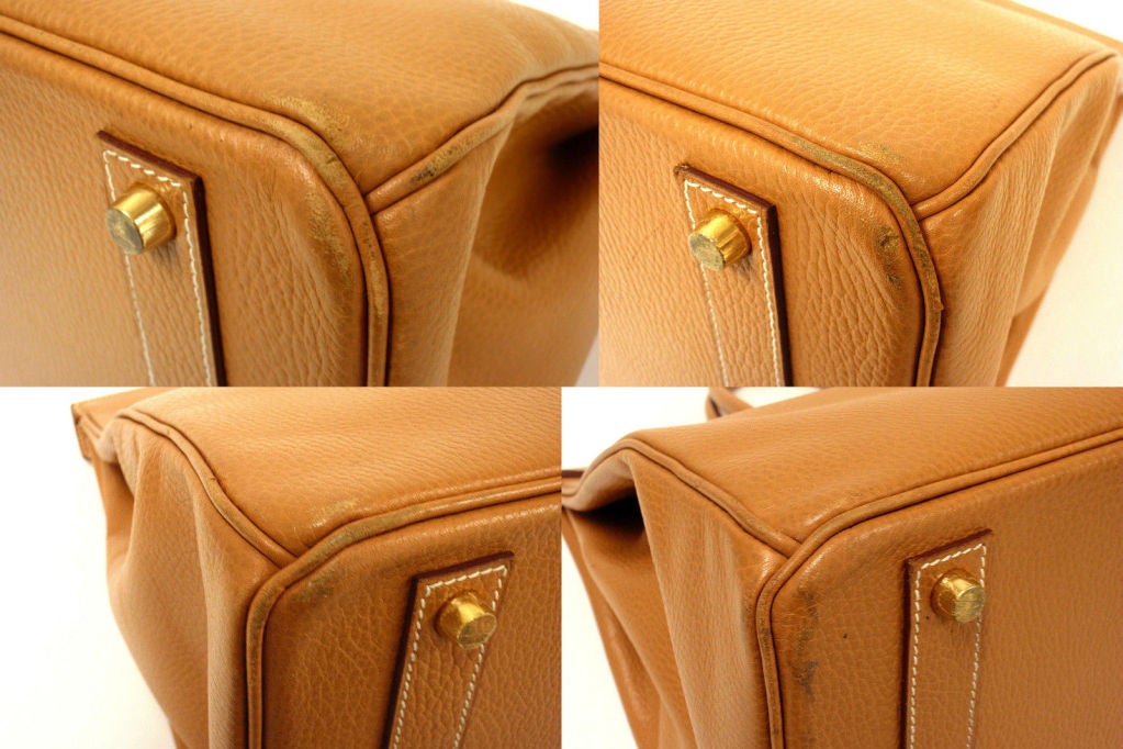 Hermes 40cm Gold Ardennes Birkin Handbag, Year 2003 1