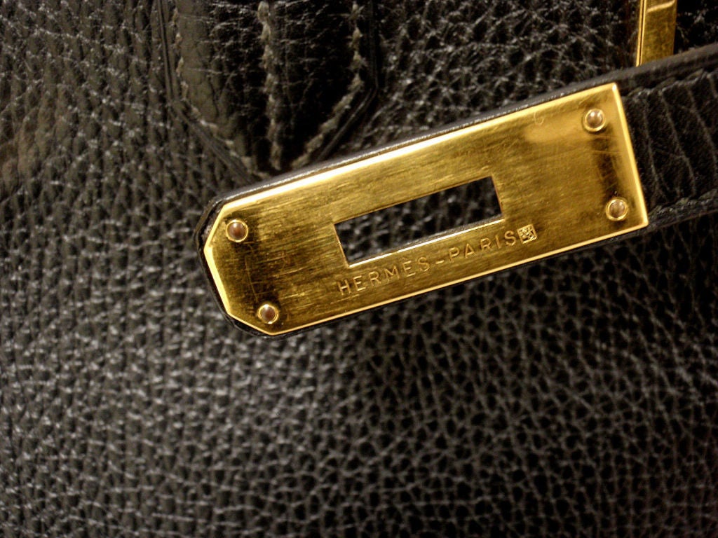 Hermes 40cm Black Ardinnes Birkin Handbag, Year 1995 3