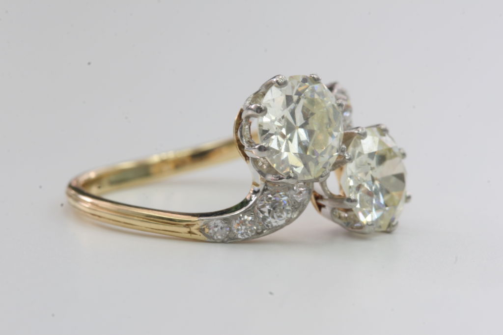 Diamond bypass ring