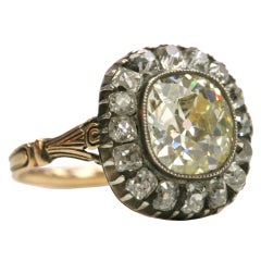 Cushion Cut Surround Diamond Ring Cushion Cut Surround Diamond Ring