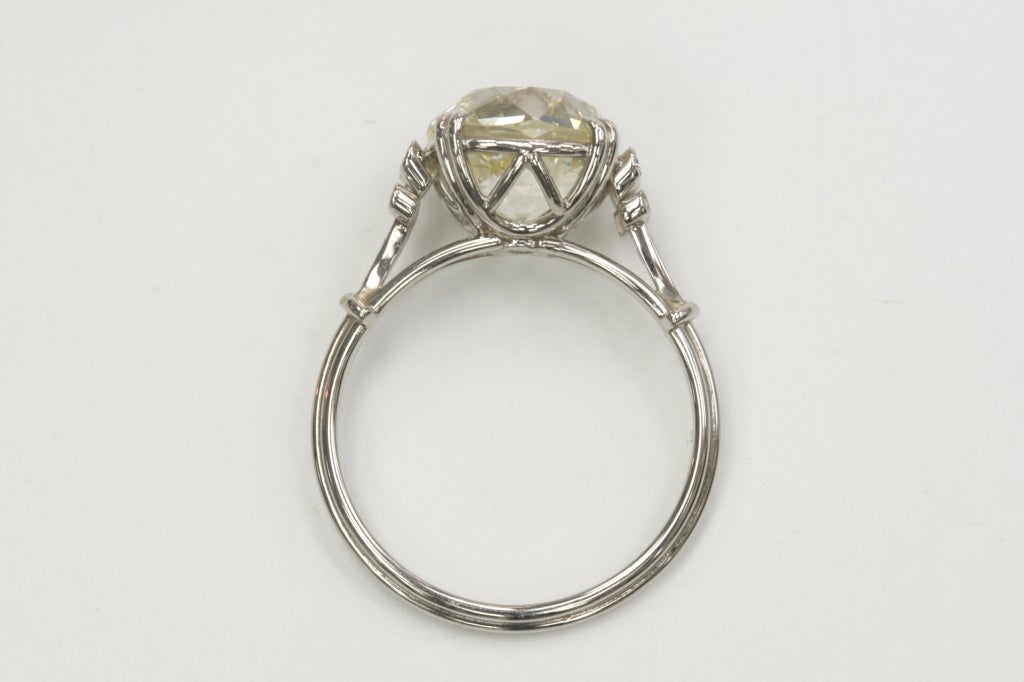 Women's Cushion Cut Diamond Ring