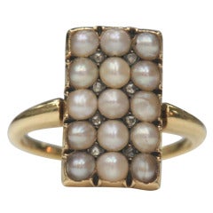 Antique Seed Pearl Ring
