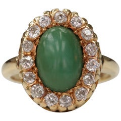 Turquoise and Diamond Ring 1