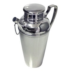 Tiffany Art Deco Sterling Silver Cocktail Shaker