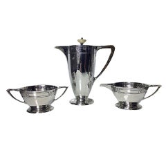 American Arts and Crafts Sterling Coffee Service 2