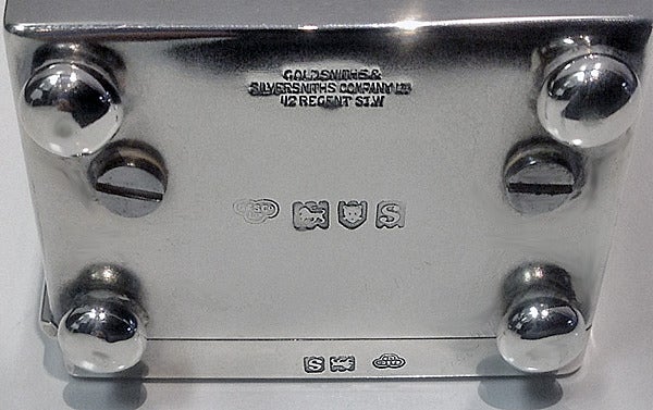 English Goldsmiths and Silversmiths Silver Carriage Clock