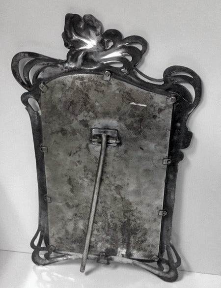 Art Nouveau Mirror Argentor, circa 1900 In Good Condition For Sale In Toronto, ON