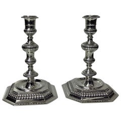 Carrington Silver Candlesticks London 6