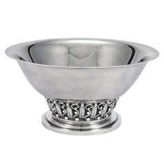 Evald Nielsen Sterling Silver Bowl, Denmark C.1930. 1