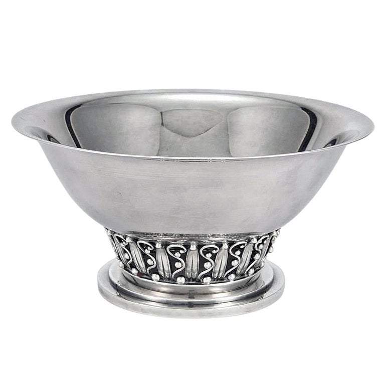 Evald Nielsen Sterling Silver Bowl, Denmark, circa 1930