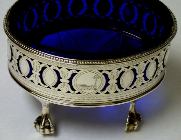 Hester Bateman, Set of Four Salts, London, 1790