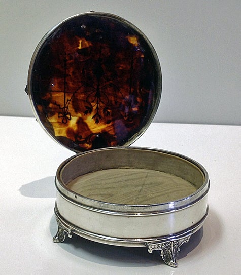 Fine Silver Box Mappin & Webb In Good Condition In Toronto, ON