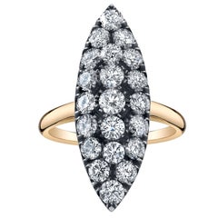 Marquise Diamond Ring 1.92 Carats