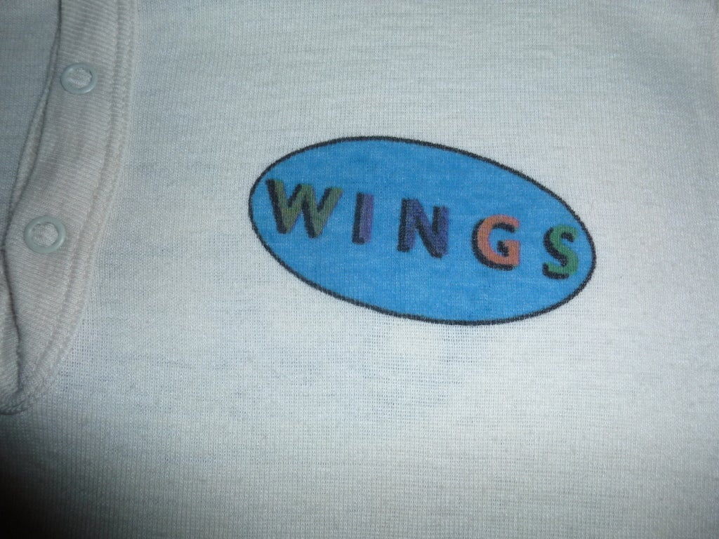 Vintage Wings Tee Shirt from 1978 London Town For Sale 2