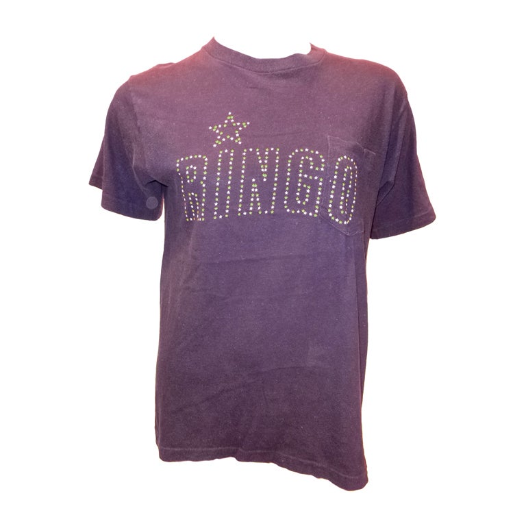 Vintage Ringo Starr Tee Shirt from his 1973 LP Ringo For Sale at 1stDibs