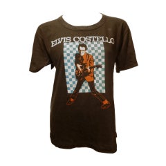 Vintage 1979 US Tour Tee Shirt Elvis Costello
