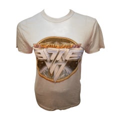 Van Halen Vintage World Tour 1979 Tee Shirt