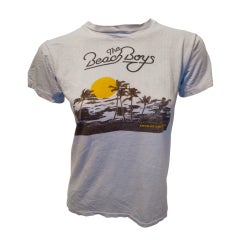 Vintage 1970s Beach Boys Tour Of America Tee Shirt