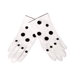Pierre Cardin Vintage 1960's Buttery Soft Leather Gloves Sz 7.5
