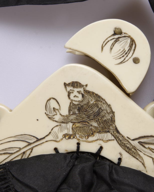 monkey fur purse