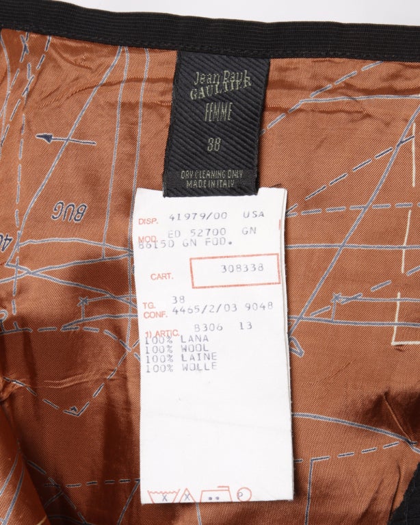 Jean Paul Gaultier "Femme" Girdle Skirt