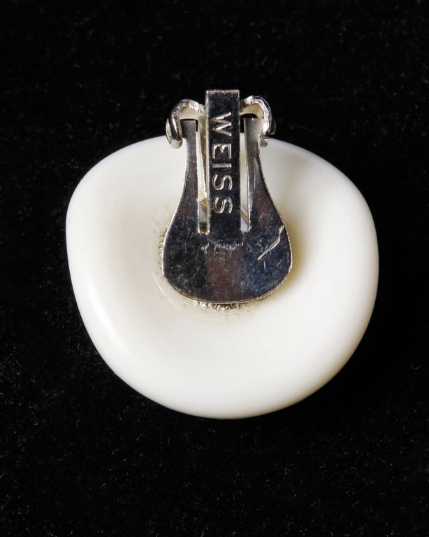 Classic Weiss clamper bracelet + earrings 2