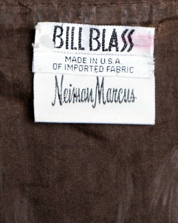 Bill Blass for Neiman Marcus Vintage Ostrich Feather Coat 1
