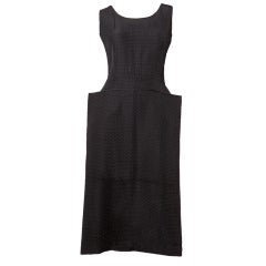 Vintage 1940's Black Origami Avant Garde Sheath Dress