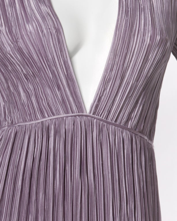 mary mcfadden pleated dress