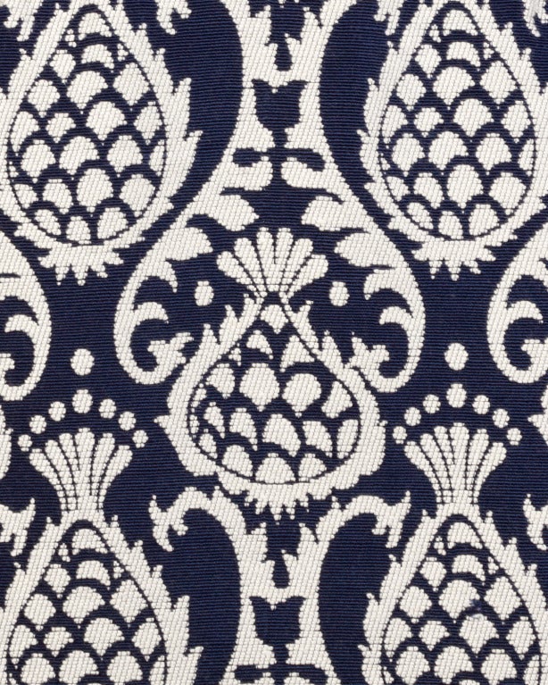 1960s  Teal Traina Vintage Pineapple Tapestry Dress + Wrap 2-Piece Ensemble 1