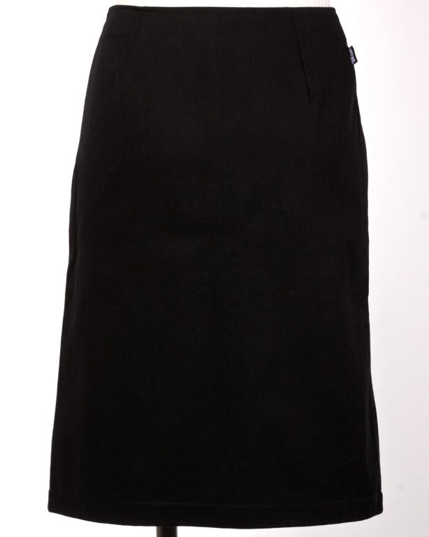 Moschino Vintage Queen of Hearts Sequin Denim Skirt at 1stDibs | queen ...